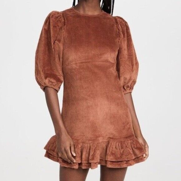 *NEW* byTiMo Corduroy Flounce Dress - Picture 1 of 10